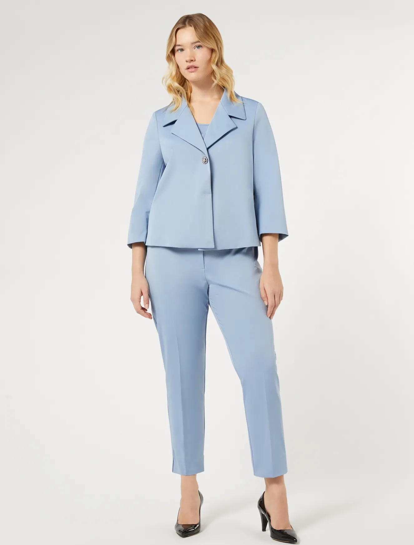 Oberteil aus Acetat und Seide