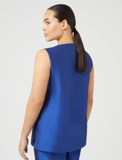 Oberteil aus leichtem Shantung