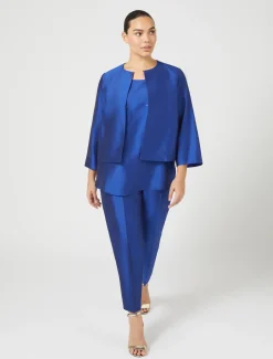 Oberteil aus leichtem Shantung