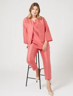 Oberteil aus leichtem Shantung