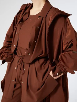 Parka aus Nylon-Canvas