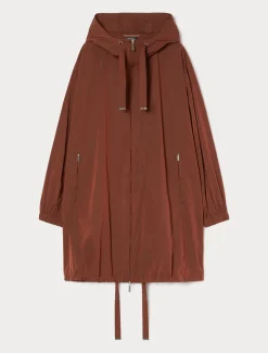 Parka aus Nylon-Canvas