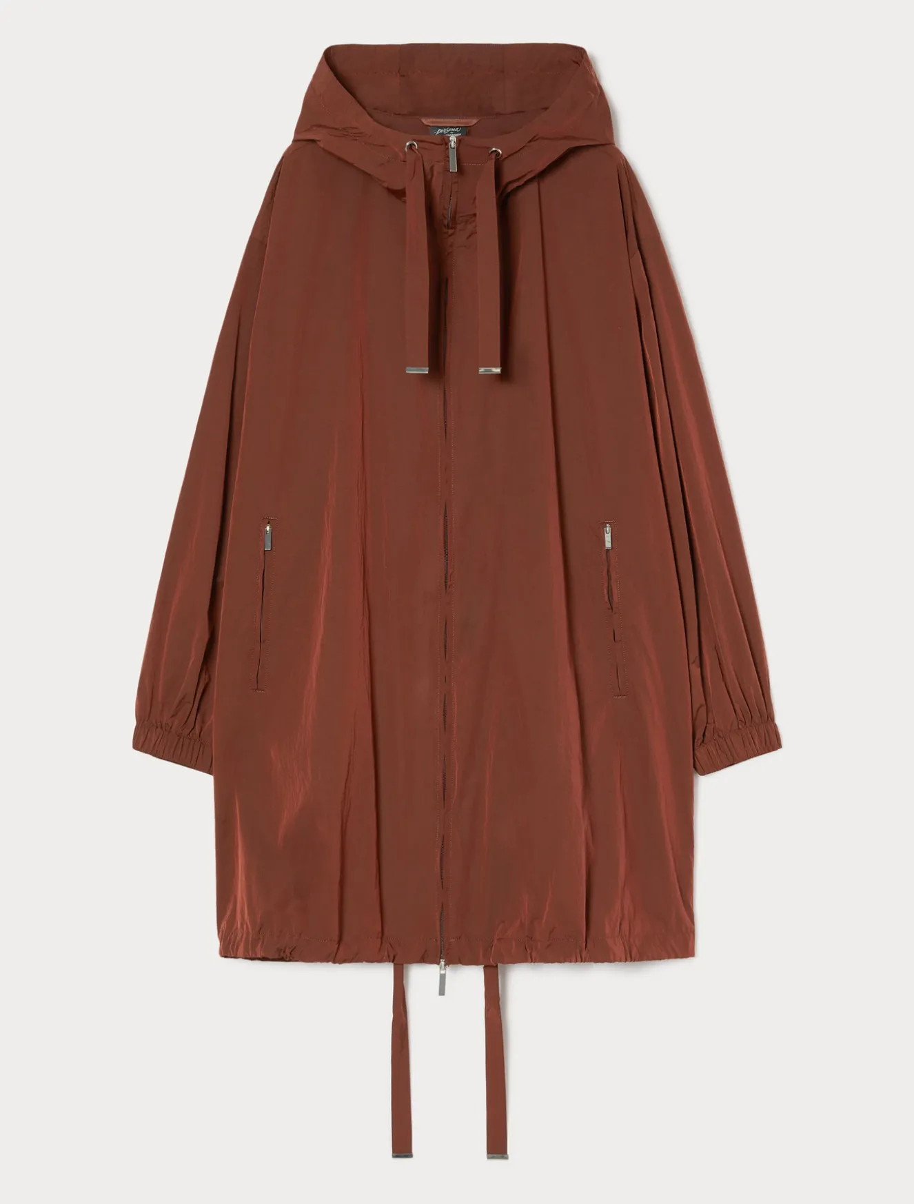 Parka aus Nylon-Canvas