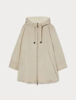 Parka aus wasserabweisendem, technischem Canvas