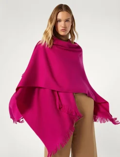 Pelerinenmantel aus Wolle