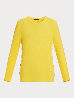 Pullover aus Baumwollkrepp