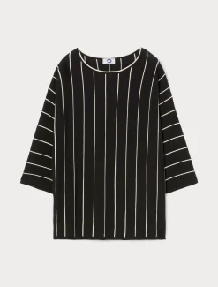 Pullover aus Baumwollkrepp