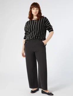 Pullover aus Baumwollkrepp