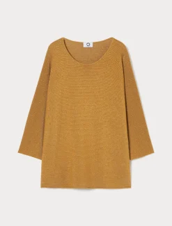 Pullover aus Baumwollkrepp