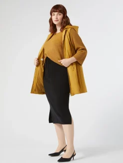 Pullover aus Baumwollkrepp