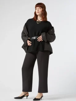 Pullover aus Baumwollkrepp