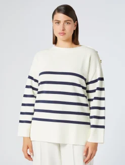 Pullover aus Baumwollmischgewebe