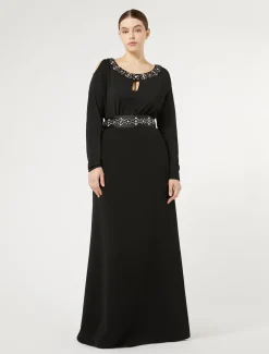 Pullover aus bestickter Viskose