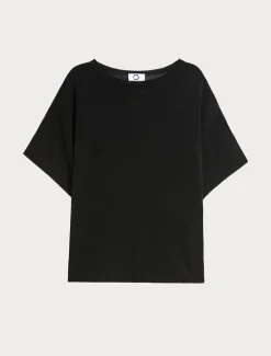 Pullover aus Crêpe-Viskose