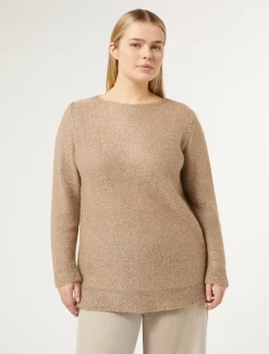 Pullover aus Mohair mit Pailletten