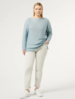 Pullover aus Mohair mit Pailletten