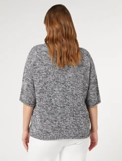 Pullover aus Mouliné-Wollgemisch