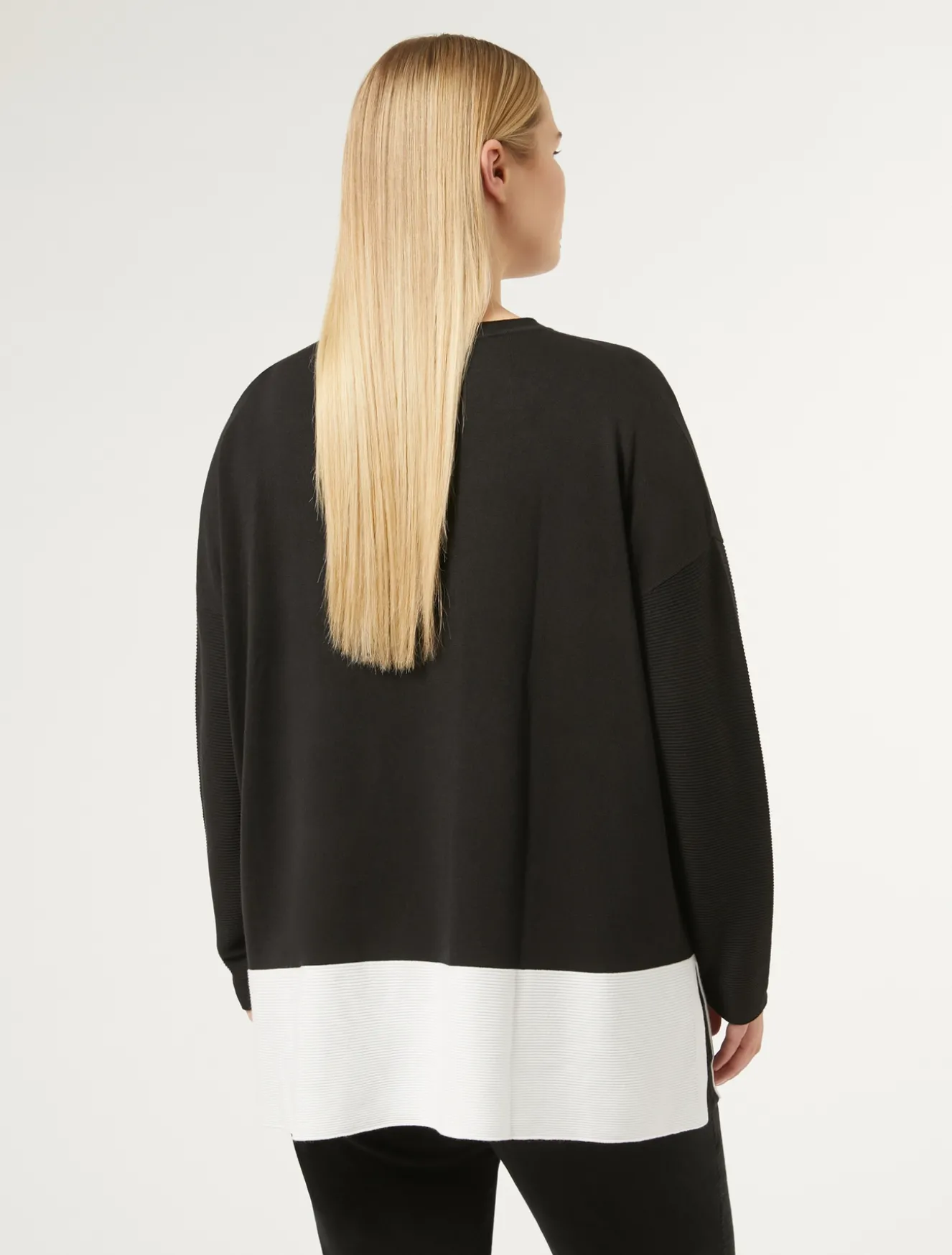 Pullover aus Viskose mit Stretchanteil