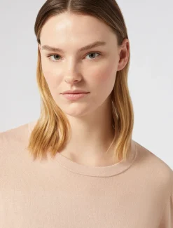 Pullover aus Viskose mit Stretchanteil