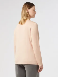 Pullover aus Viskose mit Stretchanteil