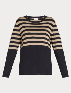 Pullover aus Viskose mit Stretchanteil