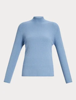 Pullover aus Viskose mit Stretchanteil