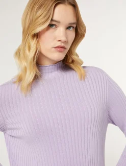 Pullover aus Viskose mit Stretchanteil