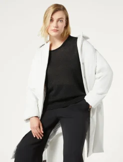 Pullover aus Viskose und Lurex