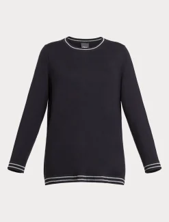 Pullover aus Wolle und Lurex