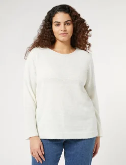 Pullover aus Wolle und Viskose