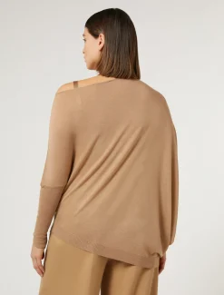 Pullover aus Wolle-Seiden-Gemisch