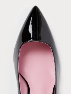 Pumps aus Lackleder