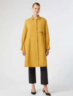 Regenmantel aus wasserabweisendem Mikrotwill