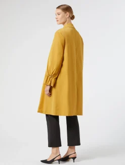 Regenmantel aus wasserabweisendem Mikrotwill