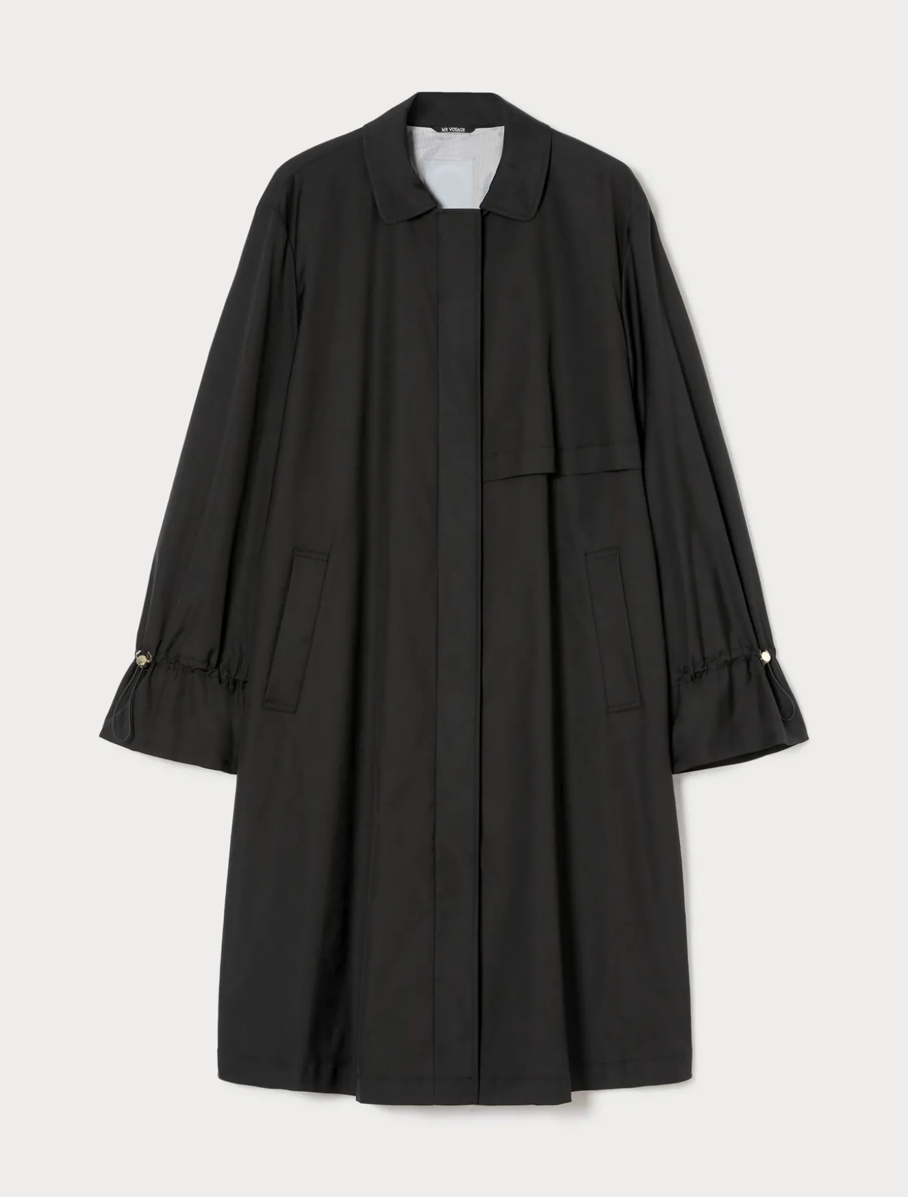 Regenmantel aus wasserabweisendem Mikrotwill