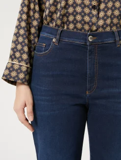 Regular-Fit Jeans aus Indigo-Denim