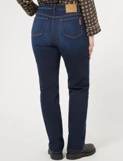 Regular-Fit Jeans aus Indigo-Denim