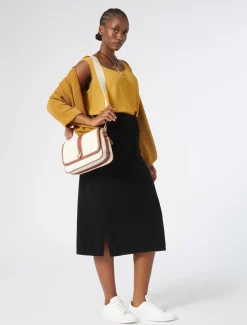 Rock aus Baumwollkrepp