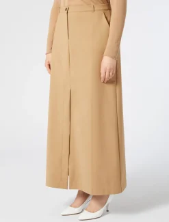 Rock aus Baumwollmischgewebe