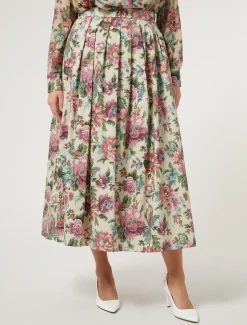 Rock aus Baumwollpopeline