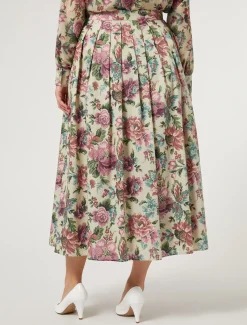 Rock aus Baumwollpopeline