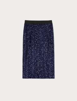 Rock aus besticktem Tüll