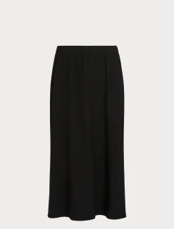 Rock aus Crêpe-Satin