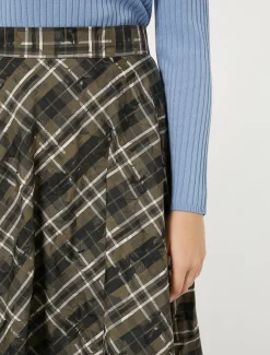 Rock aus Jacquard-Taft