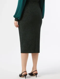 Rock aus Stretch-Jersey