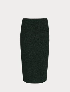 Rock aus Stretch-Jersey