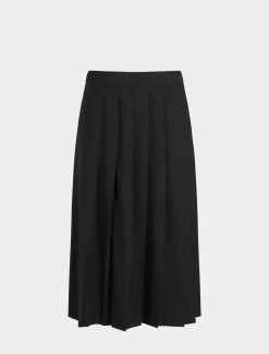 Rock aus Wollgabardine