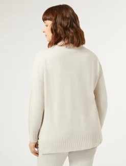 Rollkragenpullover aus Kaschmirgemisch