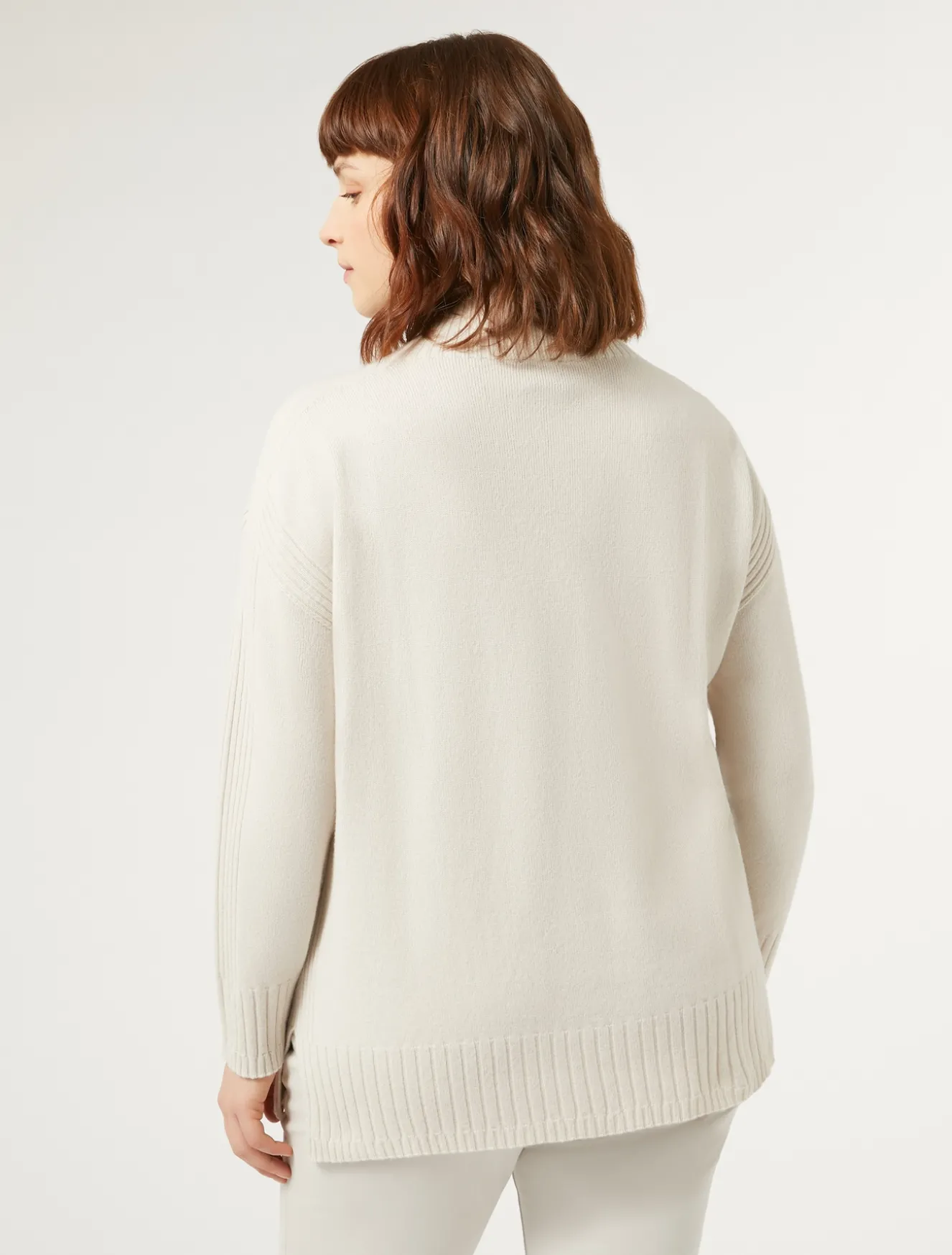 Rollkragenpullover aus Kaschmirgemisch