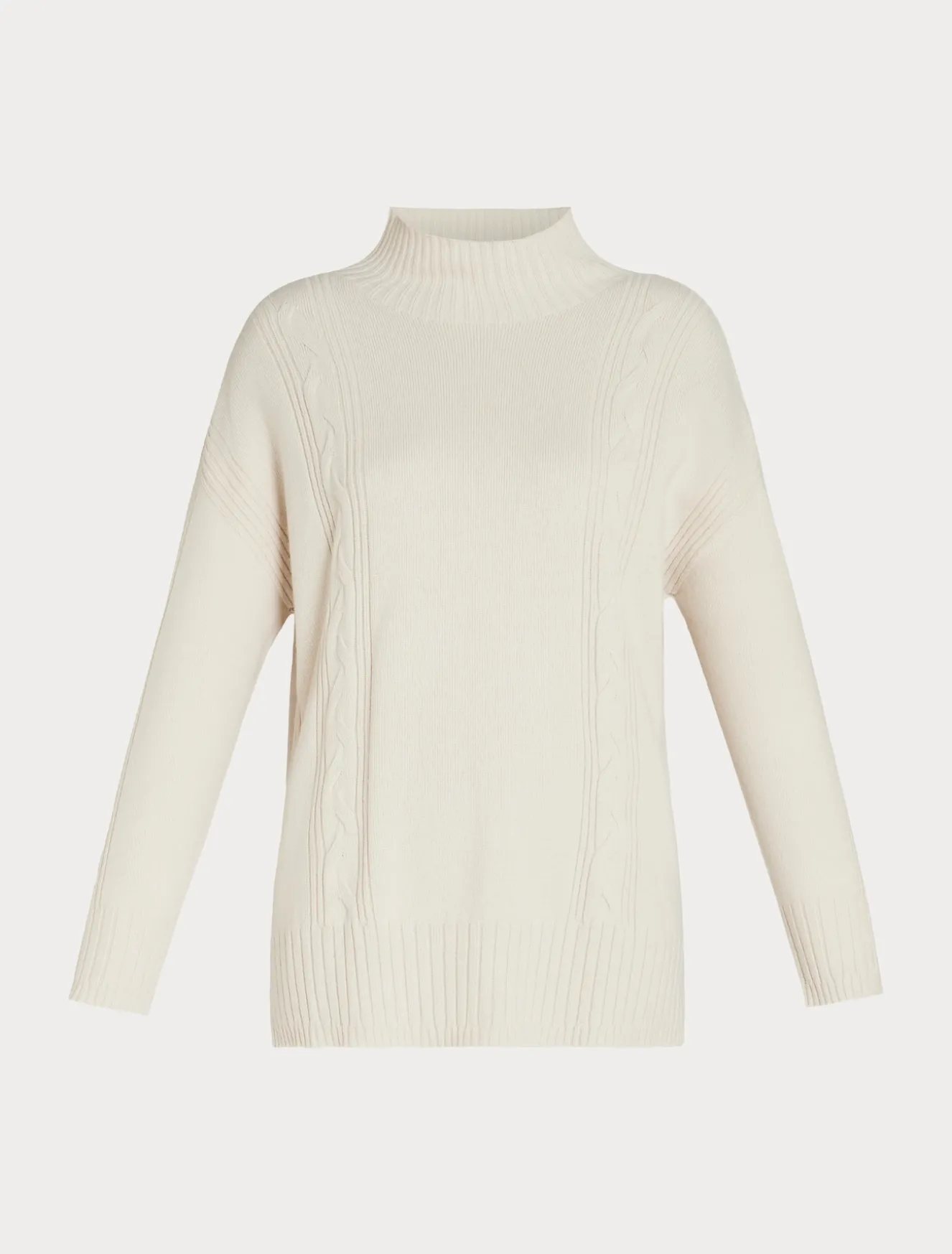 Rollkragenpullover aus Kaschmirgemisch